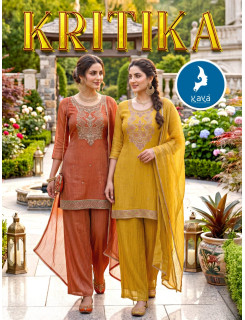 Kaya Kurti Kritika Readymade Dress Catalog at Wholesale Rate
