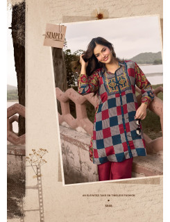 Anju Fabrics Fusion Vol 6 Western Wear Catalog at Wholesale Rate