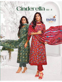 Radhika Lifestyle Cindrella Vol 4 Anarkali Suits Catalog at Wholesale Rate