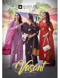Kadlee Vasant Readymade Dress Catalog at Wholesale Rate