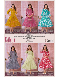 Dee Cee Candy One Piece Dress Catalog at Wholesale Rate