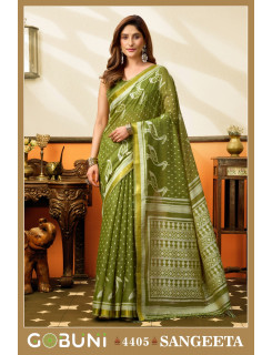 Gobuni Sangeeta Sarees catalog at Wholesale Rate