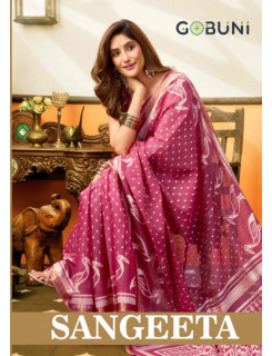 Gobuni Sangeeta Sarees catalog at Wholesale Rate Gobuni Sangeeta Sarees catalog at Wholesale Rate