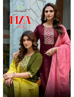 Vaniska Fiza Vol 6 Readymade Dress Catalog at Wholesale Rate