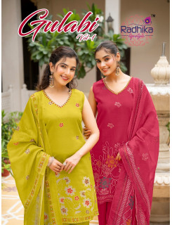 Radhika Lifestyle Gulabi Readymade Dress Catalog at Wholesale Rate