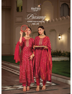 Radhika Lifestyle Prasang Vol 2 Anarkali Suits Catalog at Wholesale Rate Radhika Lifestyle Prasang Vol 2 Anarkali Suits Catalog at Wholesale Rate