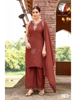 Anju Fabrics Dno B 3901 Readymade Dress Size Set at Wholesale Rate