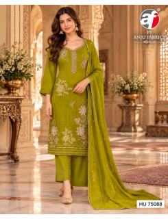 Anju Fabrics Dno HU 75086 Readymade Dress Size Set at Wholesale Rate