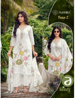 Avanira Fenal Vol 2 Embroidery Salwar Kameez Catalog at Wholesale Rate