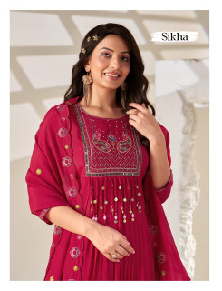 Aarvee Creation Sikha Readymade Dress Size Set at Wholesale Rate
