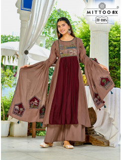 Mittoo Kurti IV 1105 Readymade Dress Size Set at Wholesale Rate