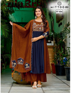 Mittoo Kurti IV 1106 Readymade Dress Size Set at Wholesale Rate