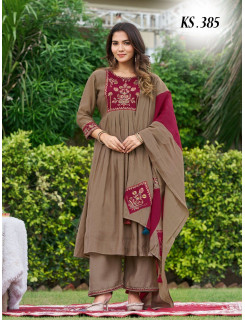 Kadlee Fashion Ks 385 Readymade Dress Size Set at Wholesale Rate