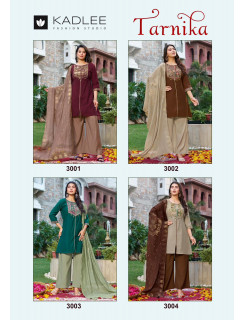 Kadlee Tarnika Readymade Dress Catalog at Wholesale Rate
