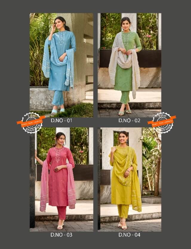 100Miles Charu Cotton Partywear Wholesale Dress Catalog collection 3