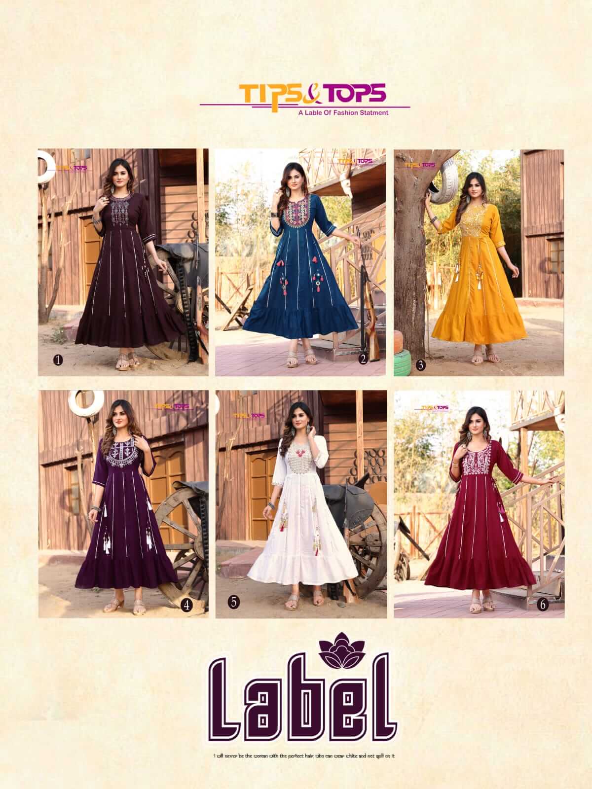 Tips And Tops Label Vol 1 collection 6