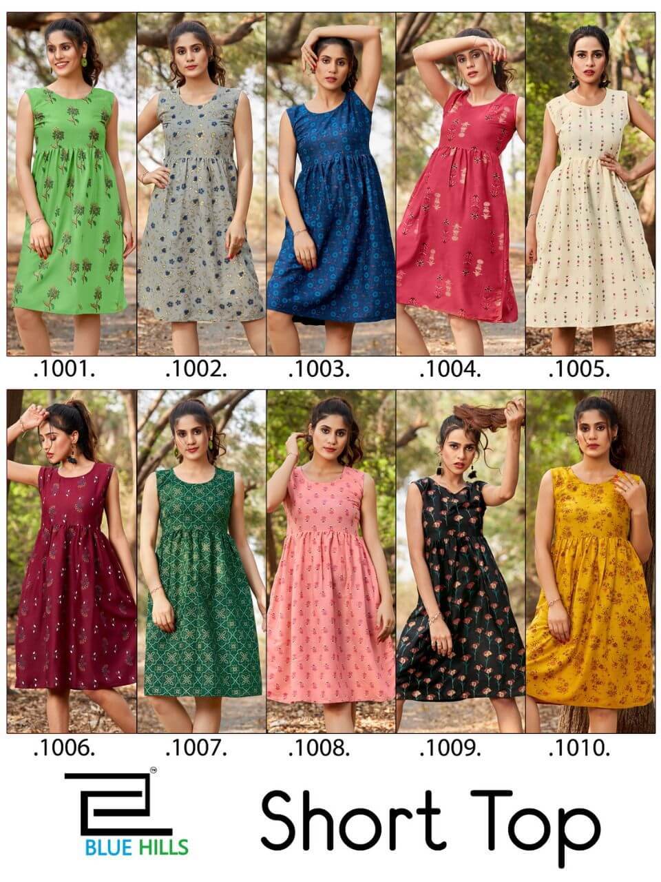 Blue Hills Short Top Vol 1 collection 1