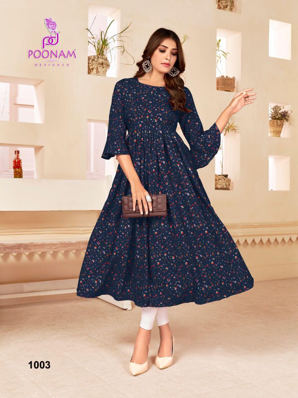 Poonam Designer Crush Print collection 2