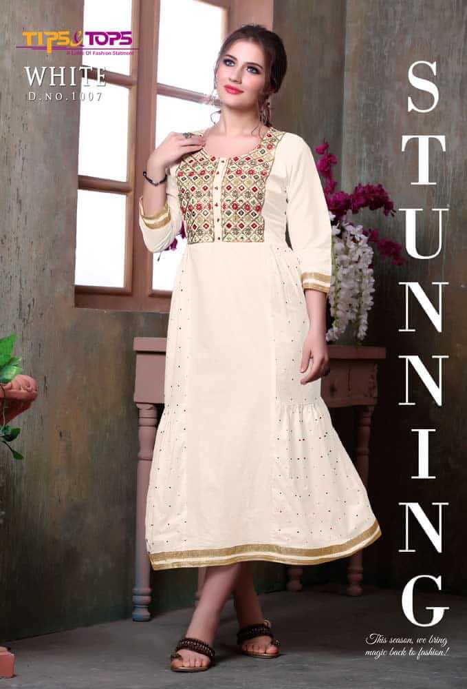 Tips And Tops White collection 1