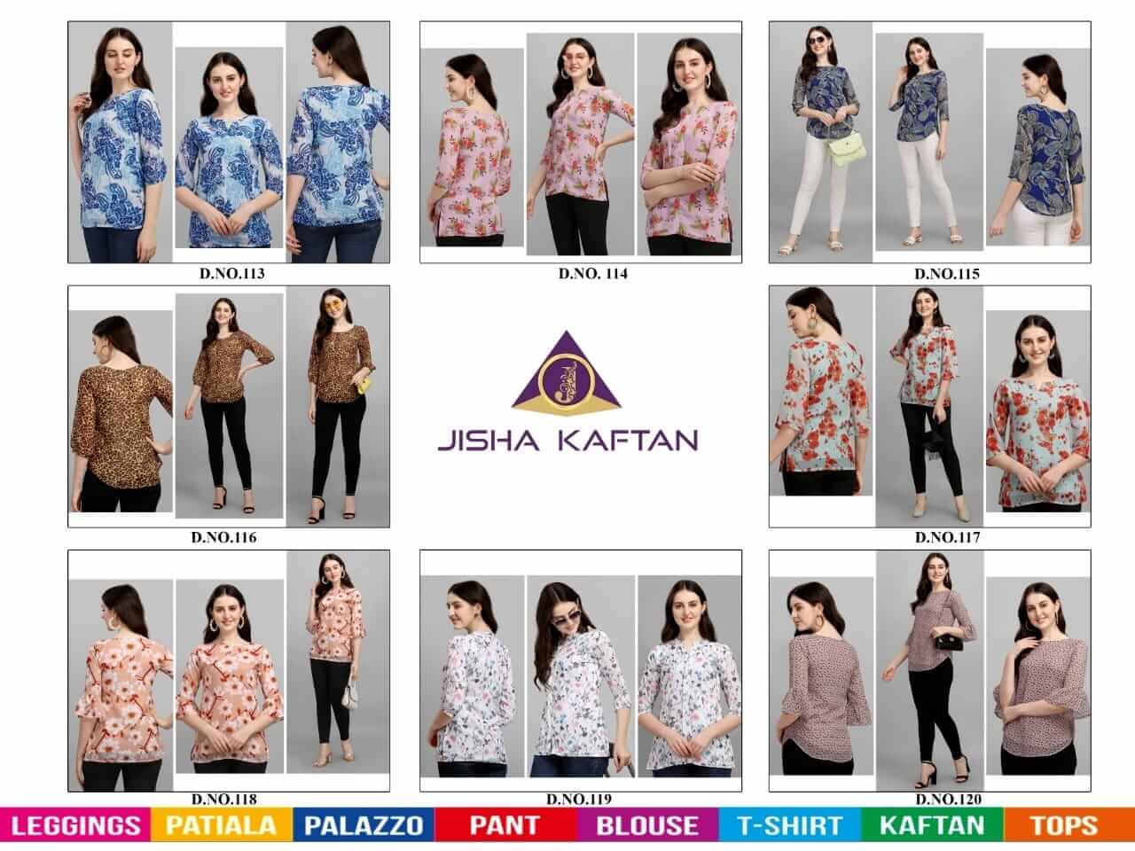 Jelite Georgette Tunics Vol 3 collection 1