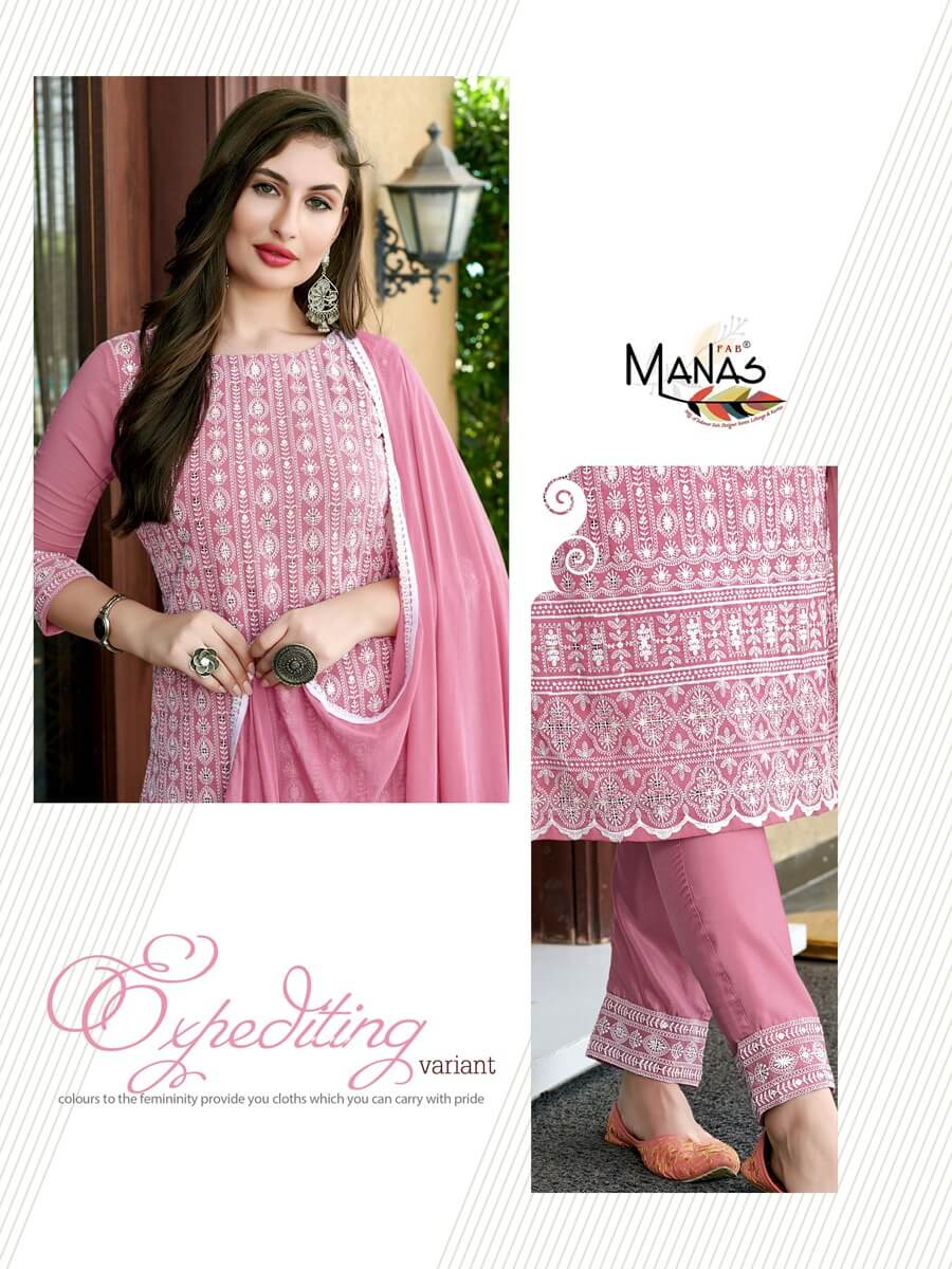 Manas Fab Schiffli Vol 6 collection 4