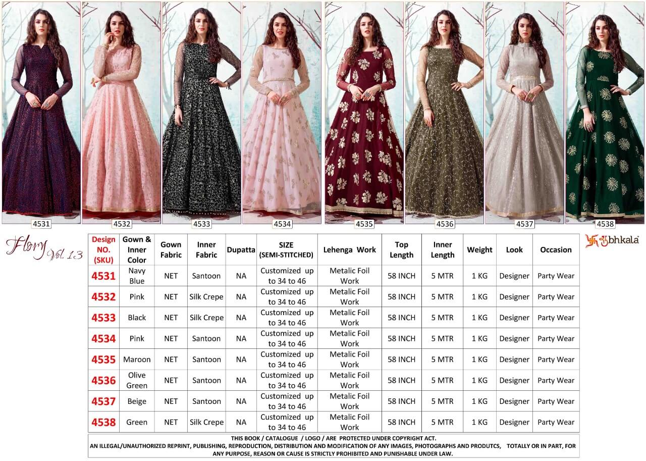 Subhkala Flory Vol 13 collection 9