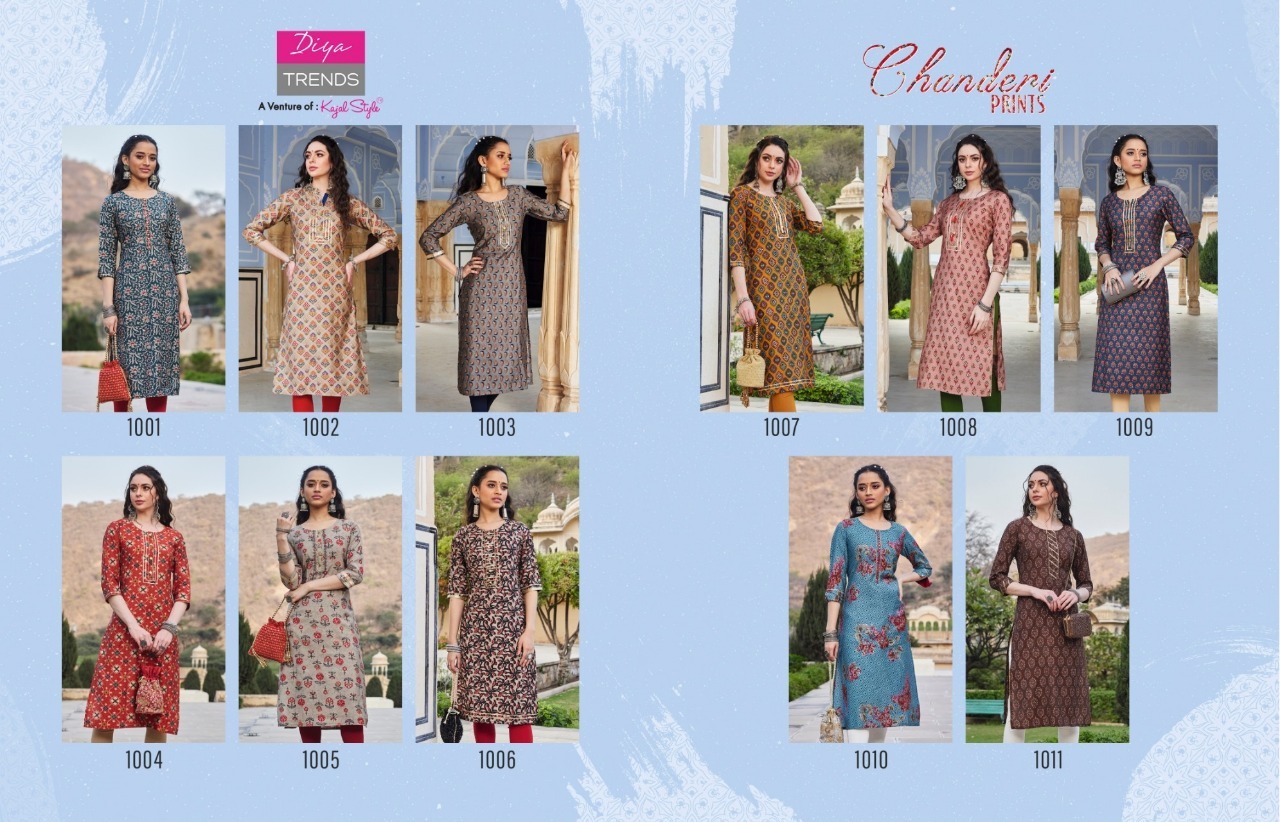 Diya Trends Blosson Vol 1 collection 12