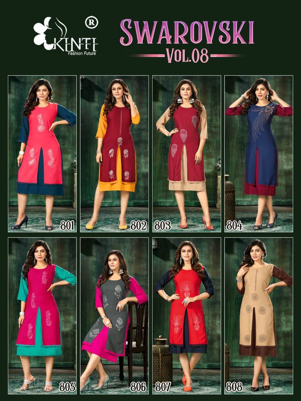 Kinti Swarovski Vol 8 collection 9