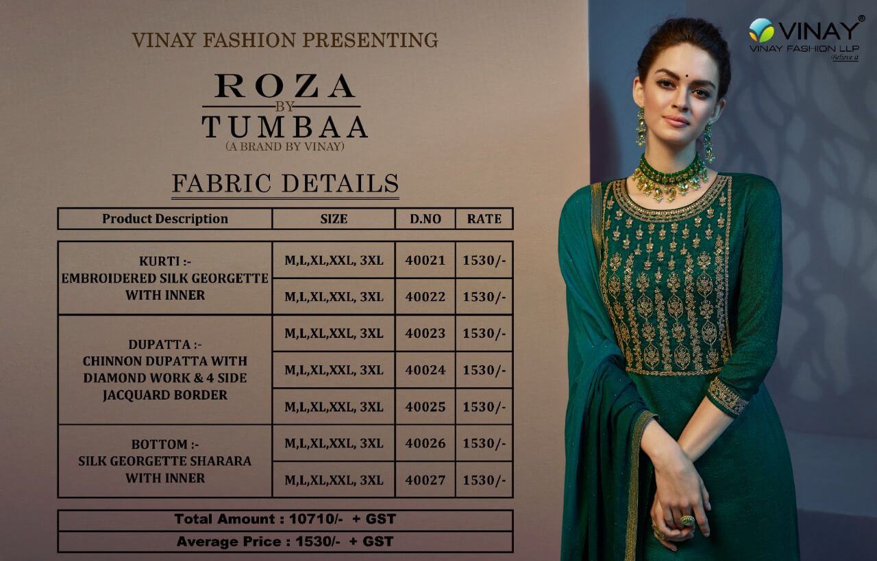 Vinay Tumbaa Roza collection 11