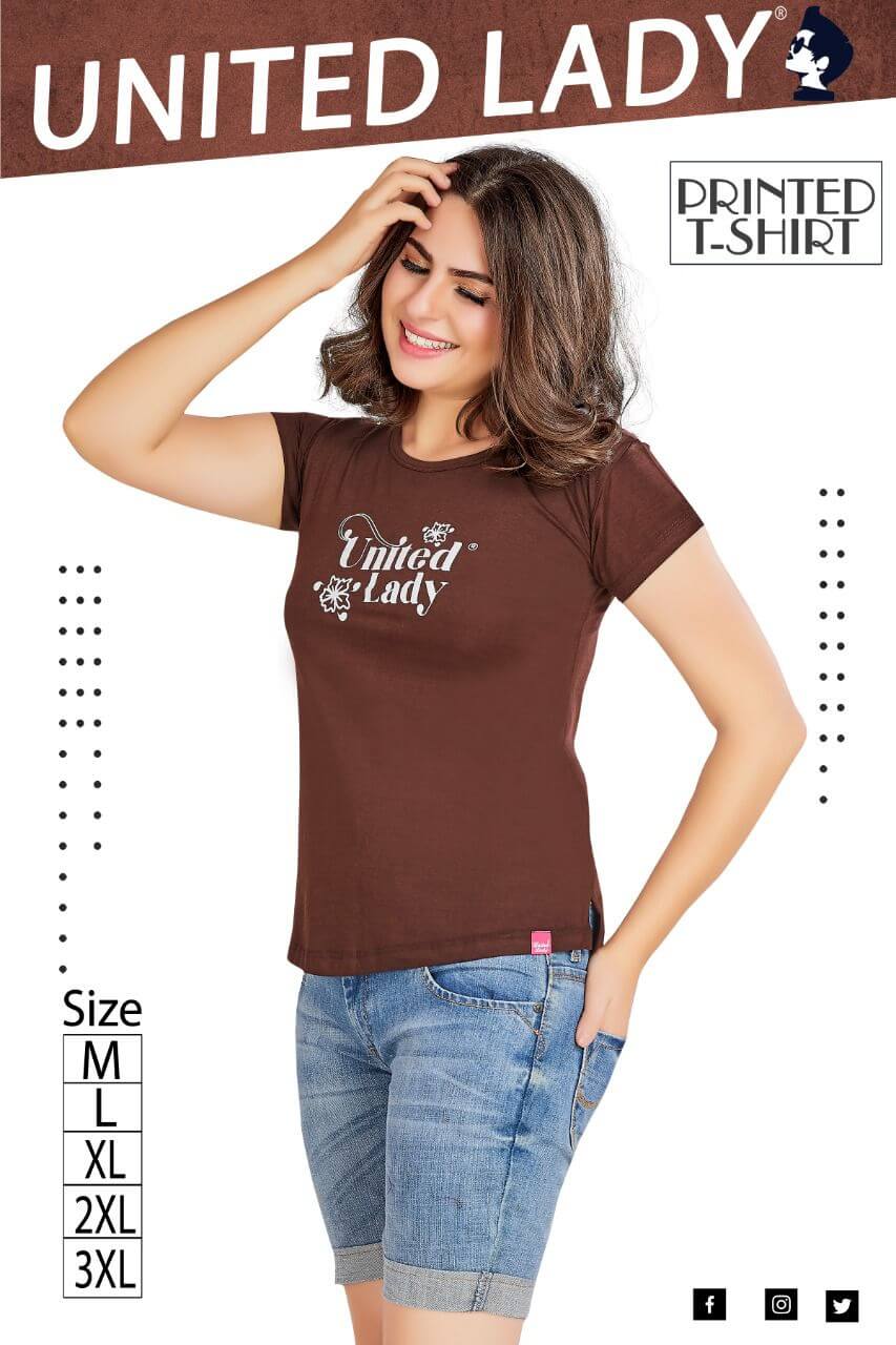 Ul Round Neck Printed T Shirt collection 9