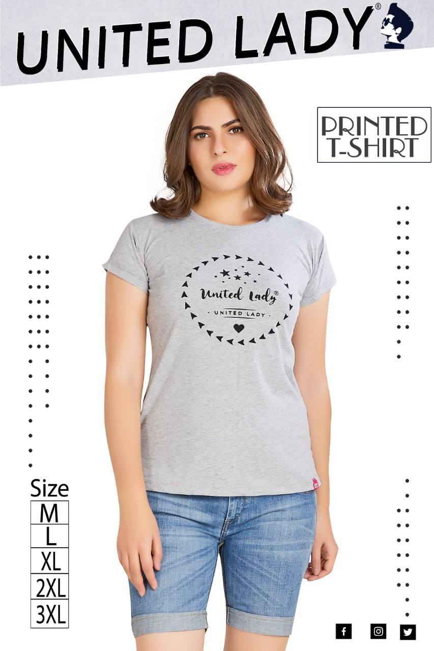 Ul Round Neck Printed T Shirt collection 8
