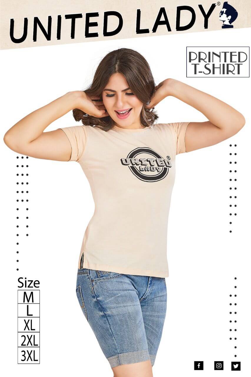 Ul Round Neck Printed T Shirt collection 2