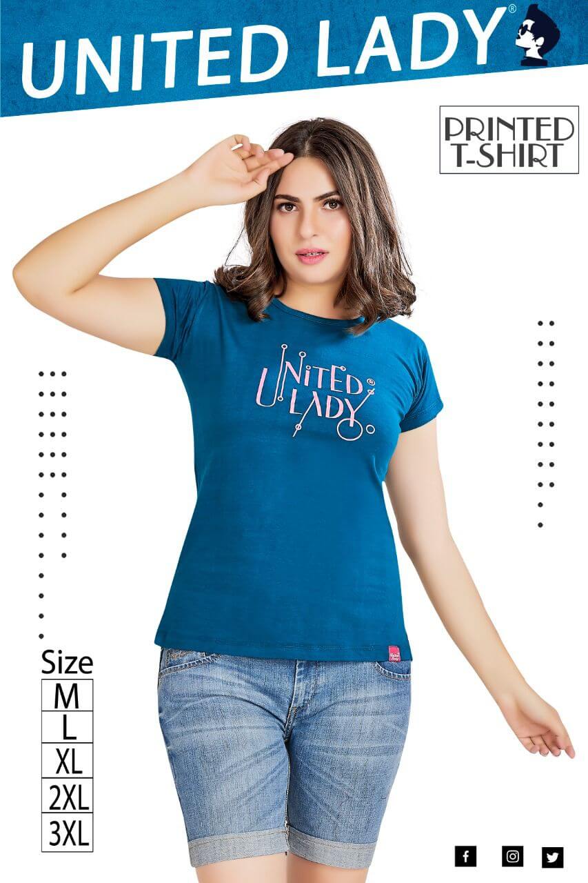 Ul Round Neck Printed T Shirt collection 5