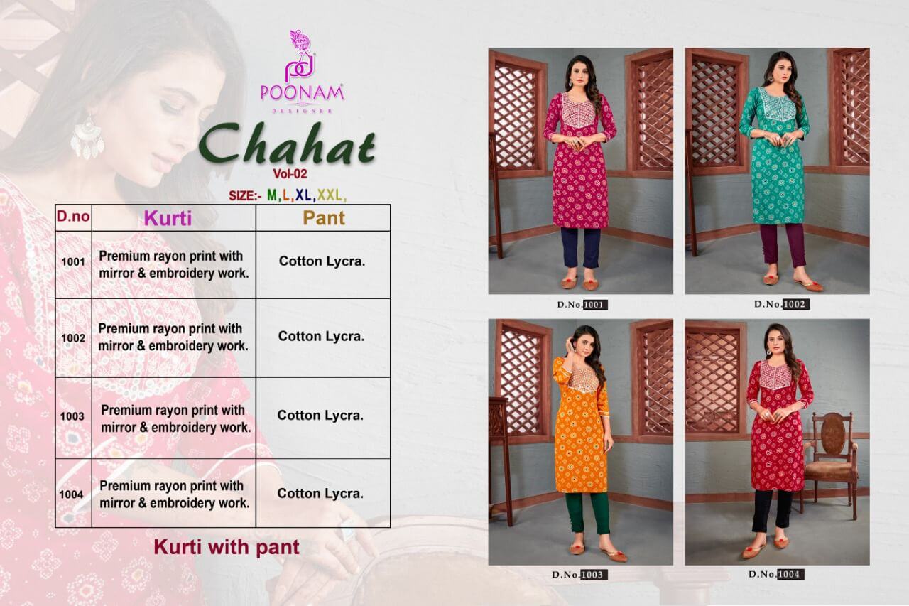 Poonam Designer Chahat Vol 2 collection 1