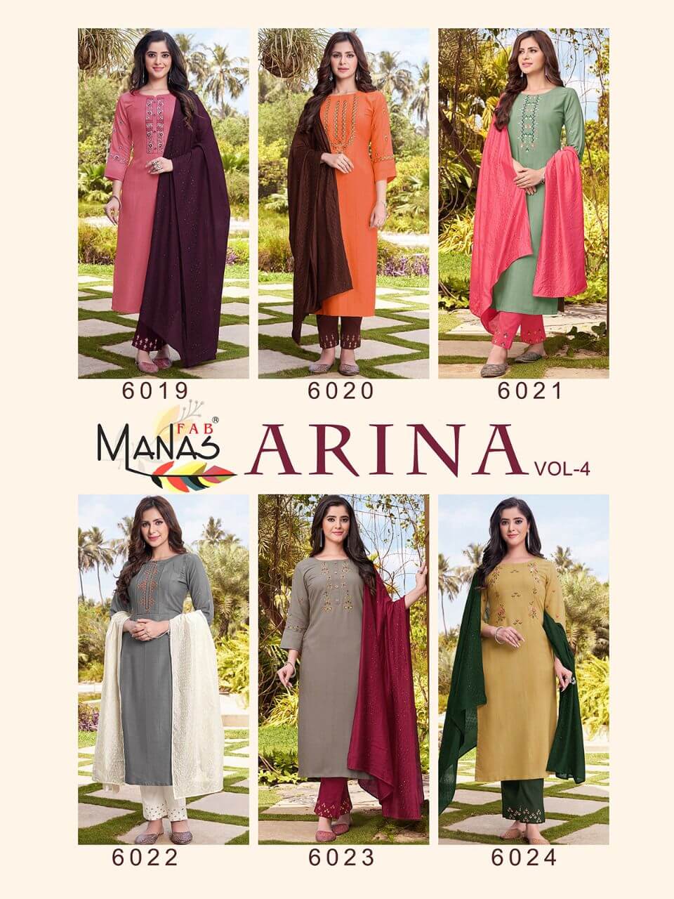 Manas Fab Arina Vol 4 collection 5