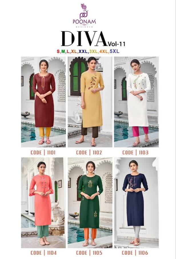 Poonam Designer Diva Vol 11 collection 1