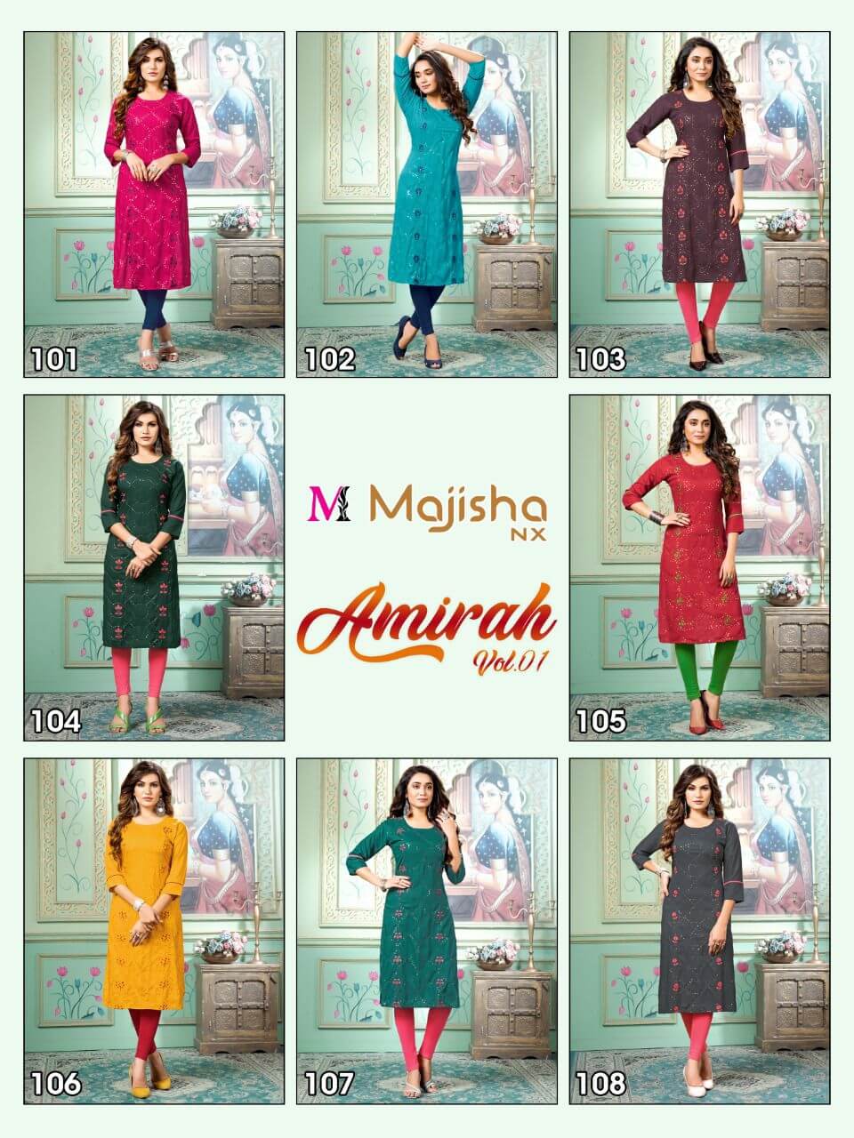 Majisha Nx Amirah Vol 1 collection 1