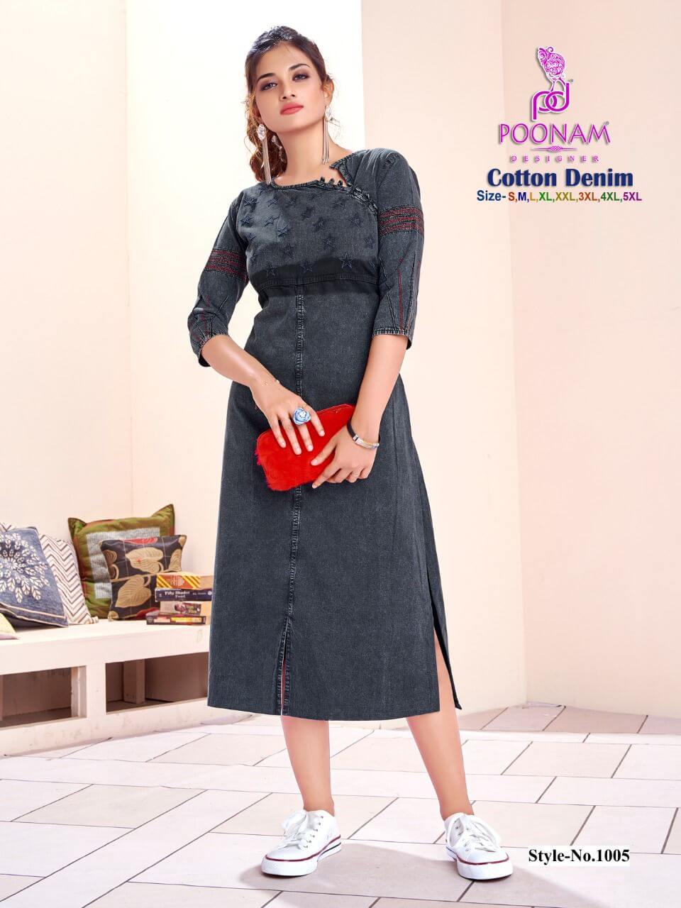 Poonam Designer Cotton Denim collection 5