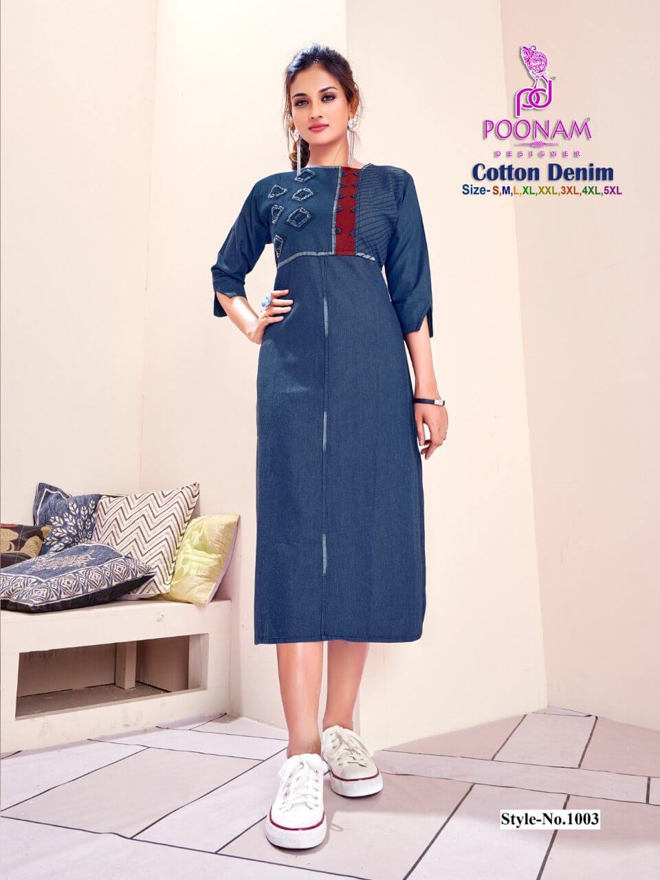 Poonam Designer Cotton Denim collection 3