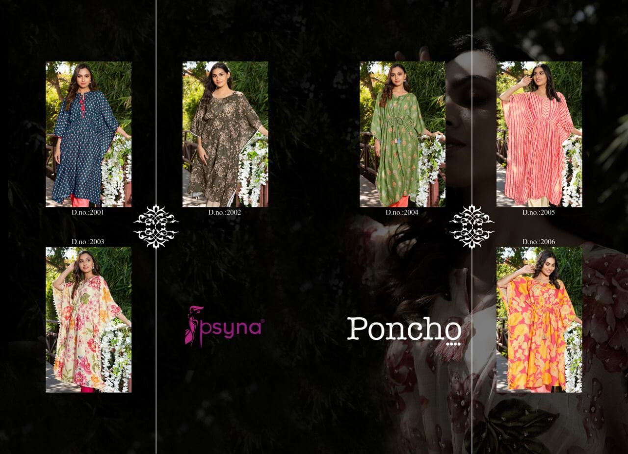 Psyna Poncho Vol 2 collection 2
