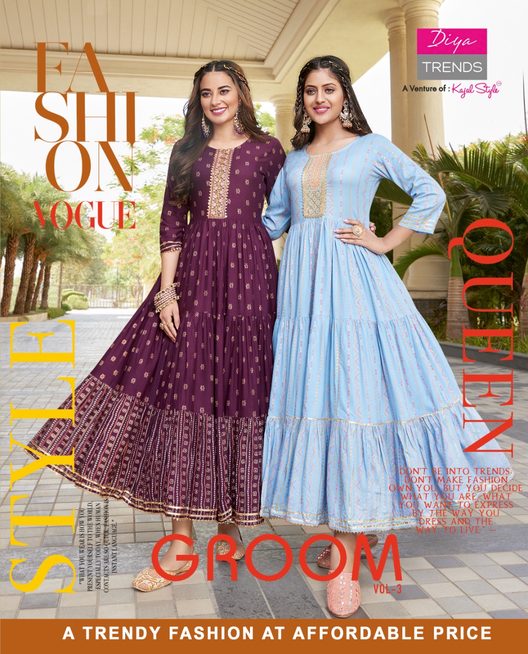 Diya Trends Groom Vol 3 collection 4