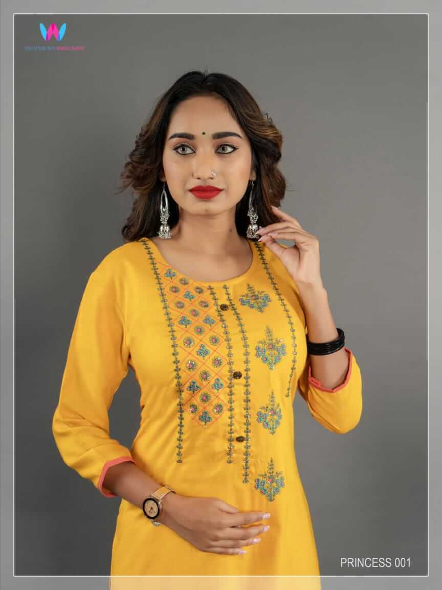 Womens Hanger Princess Vol 1 Embroidery Kurti collection 1