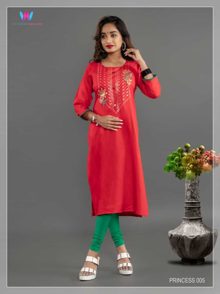 Womens Hanger Princess Vol 1 Embroidery Kurti collection 5