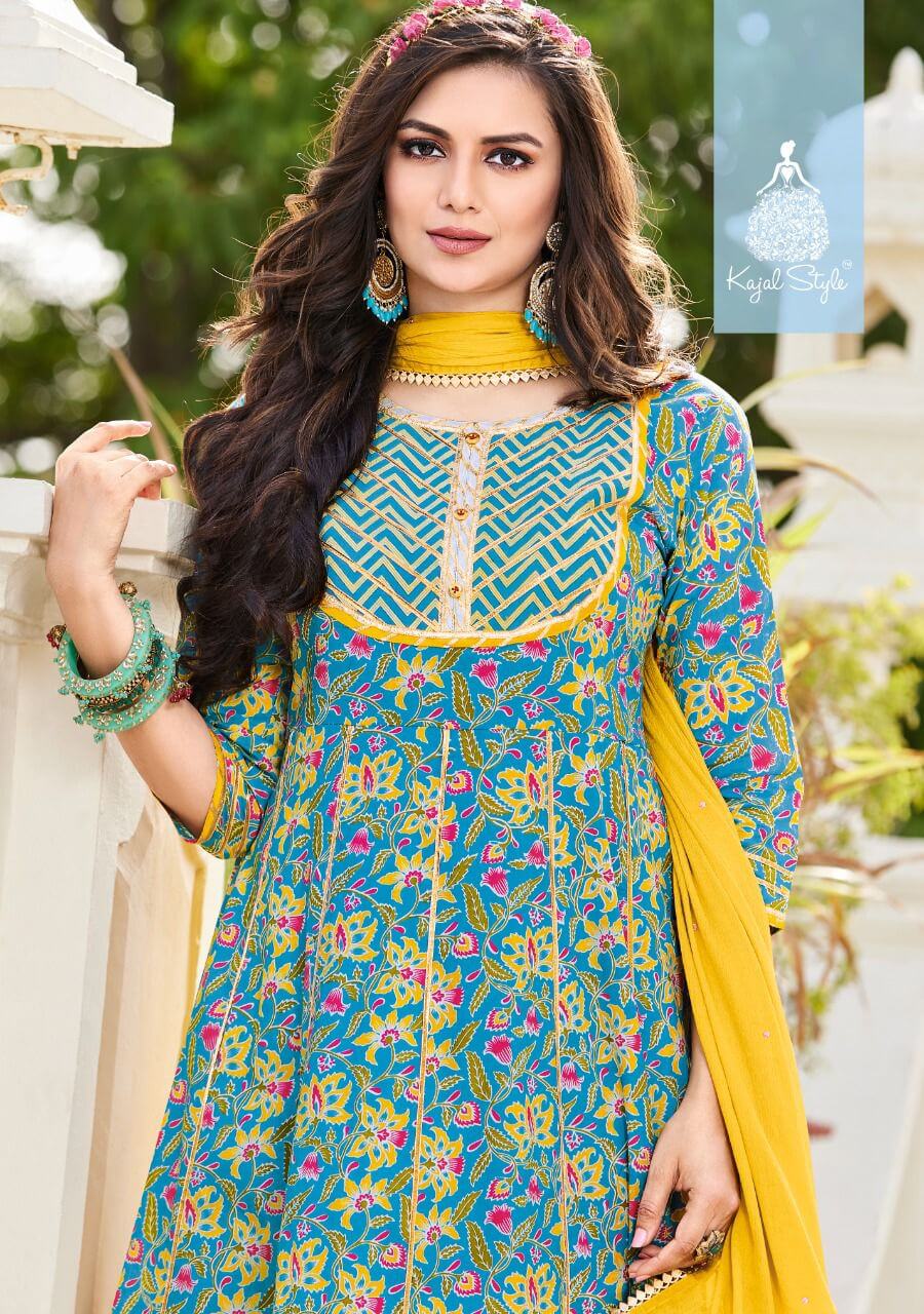 Kajal Style Glam Look Vol 1 Cotton Salwar Kameez collection 3