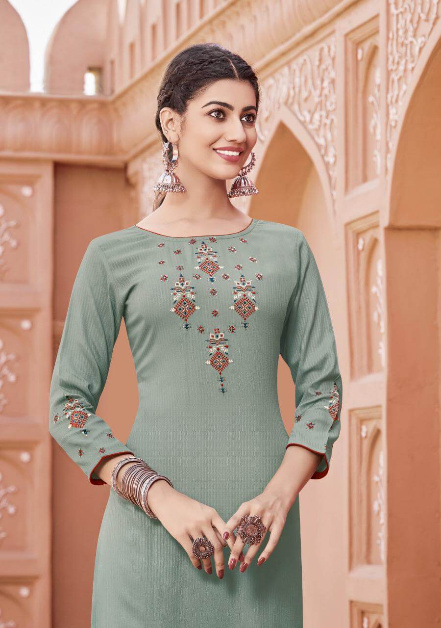 Ladies Flavour Saanvi Vol 4 Kurtis With Bottom collection 9