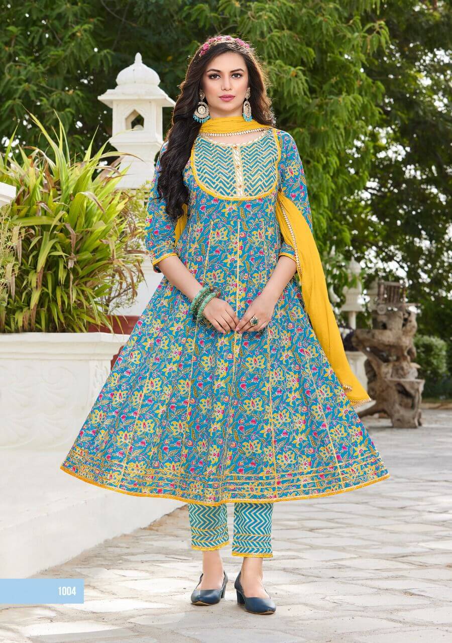 Kajal Style Glam Look Vol 1 Cotton Salwar Kameez collection 12