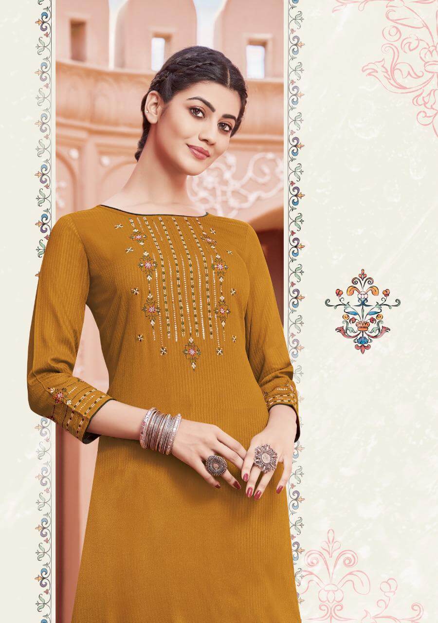 Ladies Flavour Saanvi Vol 4 Kurtis With Bottom collection 5