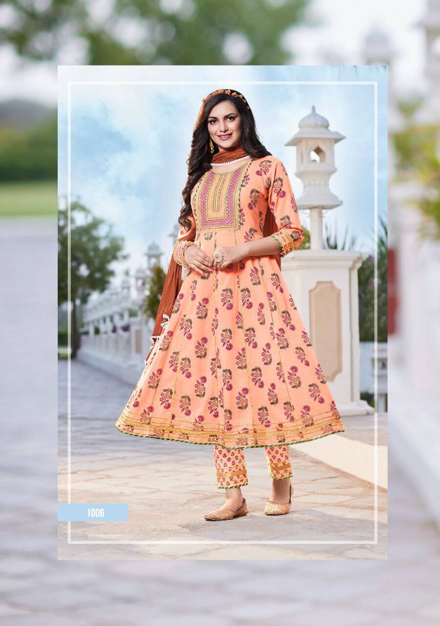 Kajal Style Glam Look Vol 1 Cotton Salwar Kameez collection 17