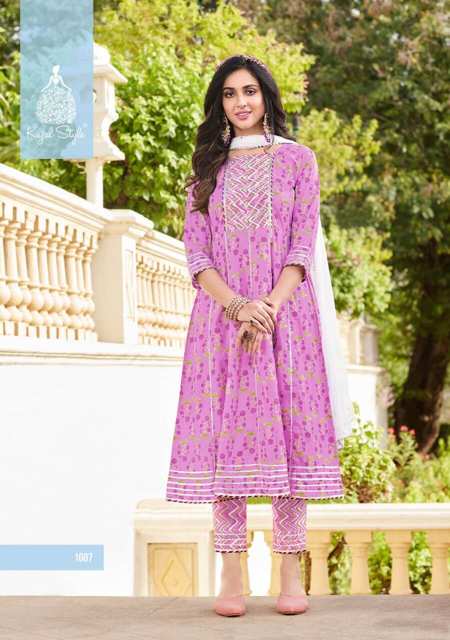 Kajal Style Glam Look Vol 1 Cotton Salwar Kameez collection 16