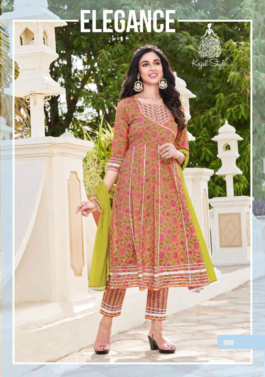 Kajal Style Glam Look Vol 1 Cotton Salwar Kameez collection 15